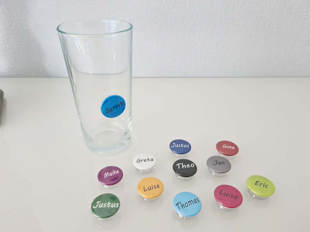 PROST-it personalisierte Glasmarkierer für Gläser & Flaschen