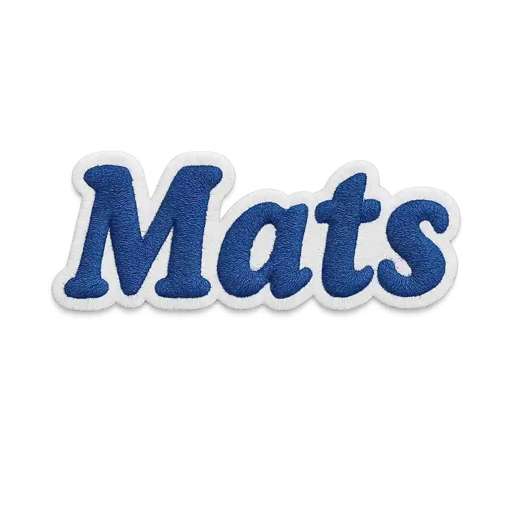 Namens-Patches zum Aufbügeln