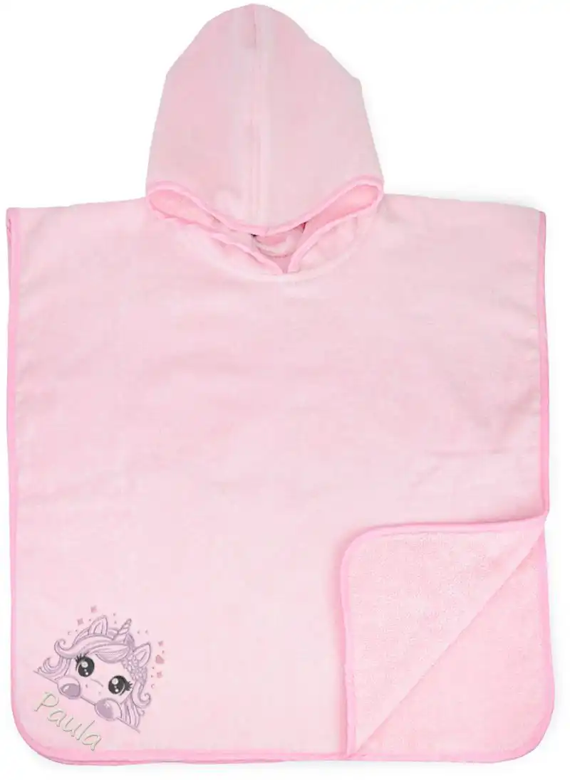 Baby-Poncho mit Stick