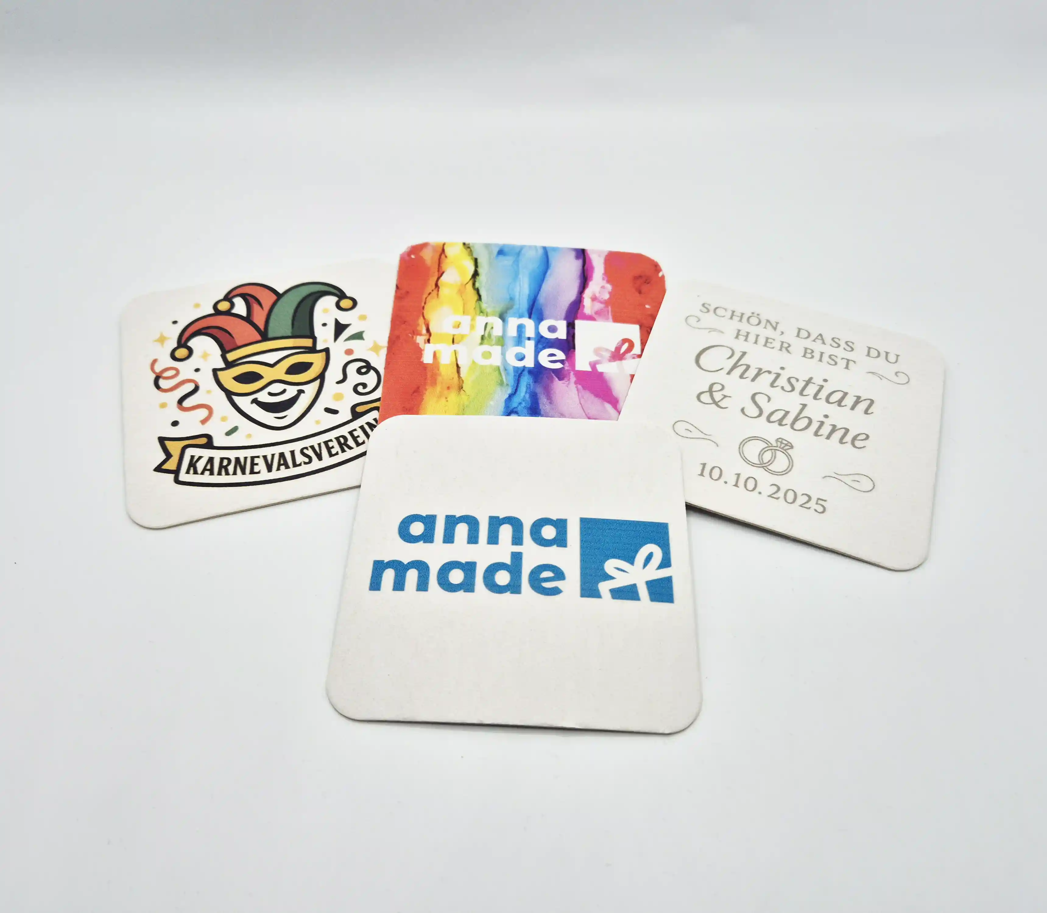 Bierdeckel inkl. Druck 