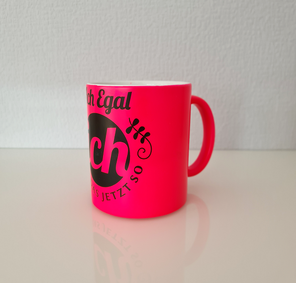 NEON-Tasse inkl. Druck