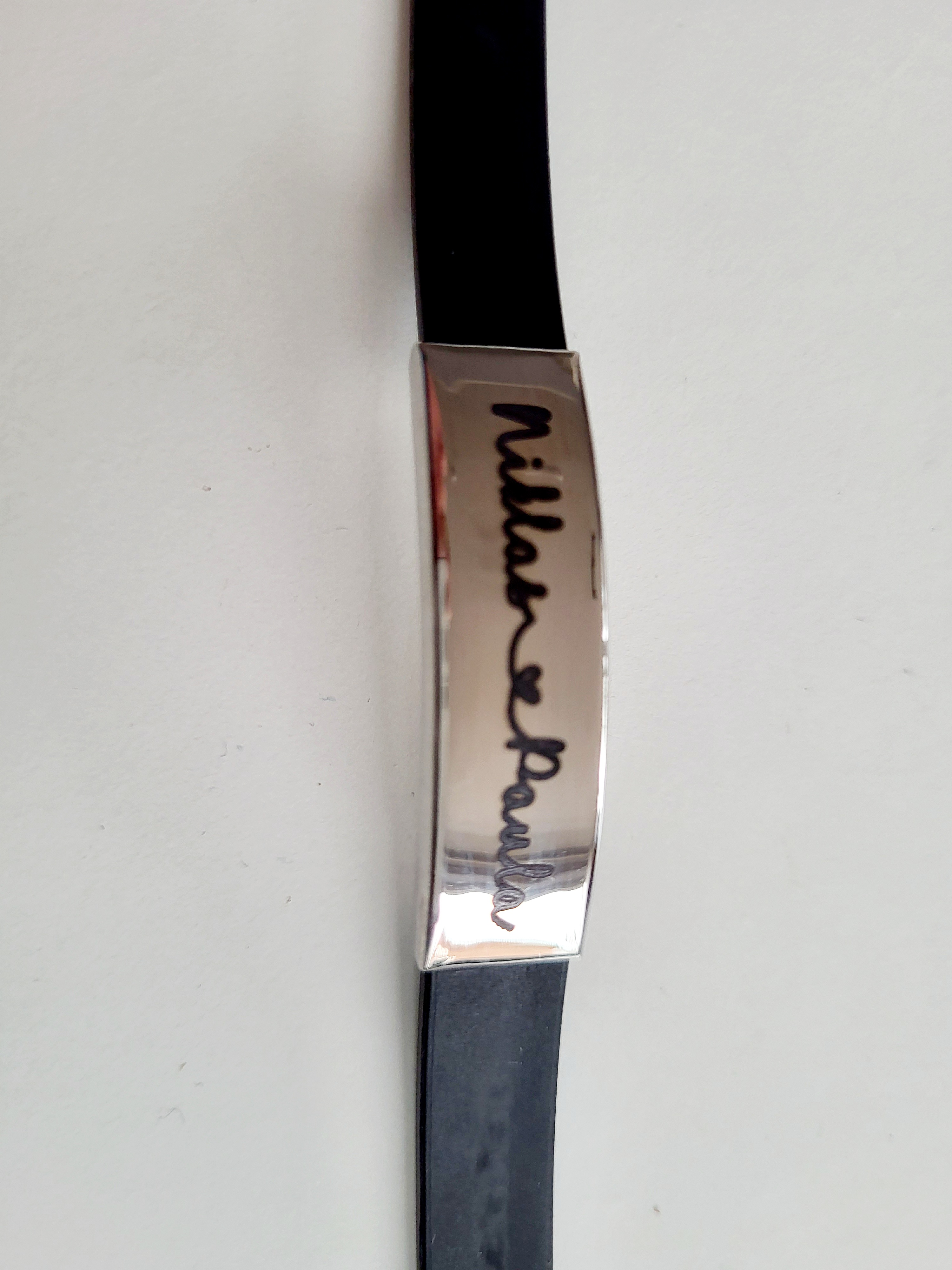 Armband mit Gravur und Verschluss / personalisiertes Armband mit Name oder Datum für Erwachsene / personalisiertes Armband für Allergiker