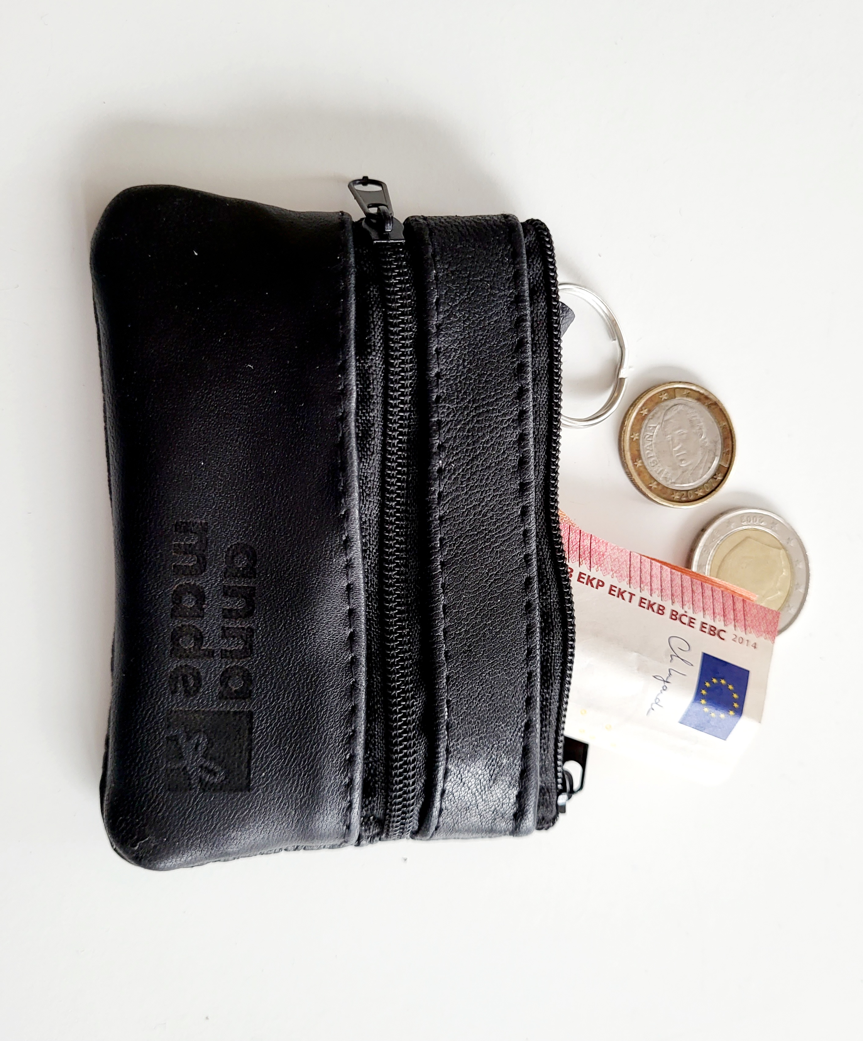 Leder-Etui für den Schlüsselbund mit Wunschgravur