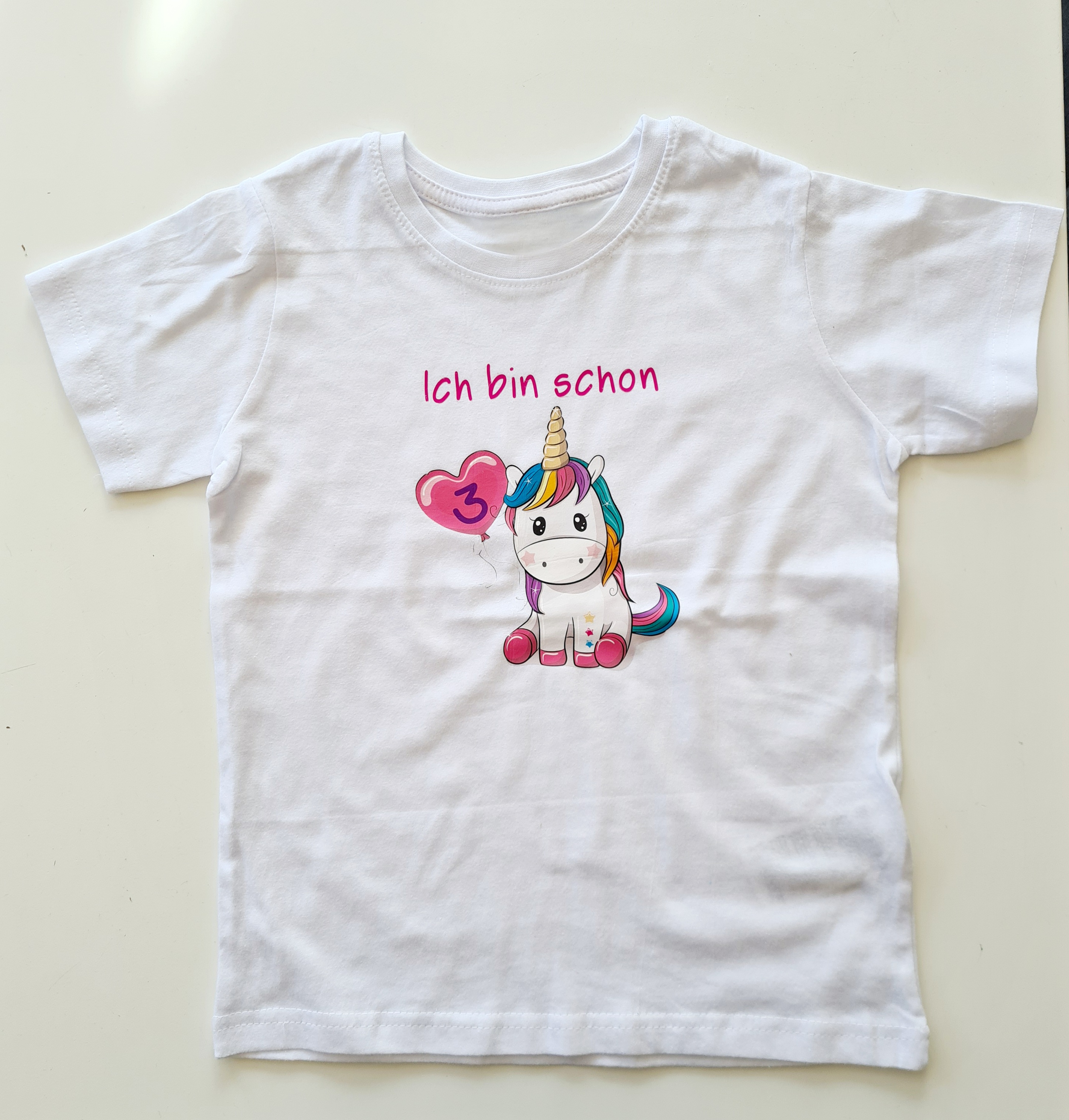 Kinder-T-Shirt *Mädchen* inkl. Druck