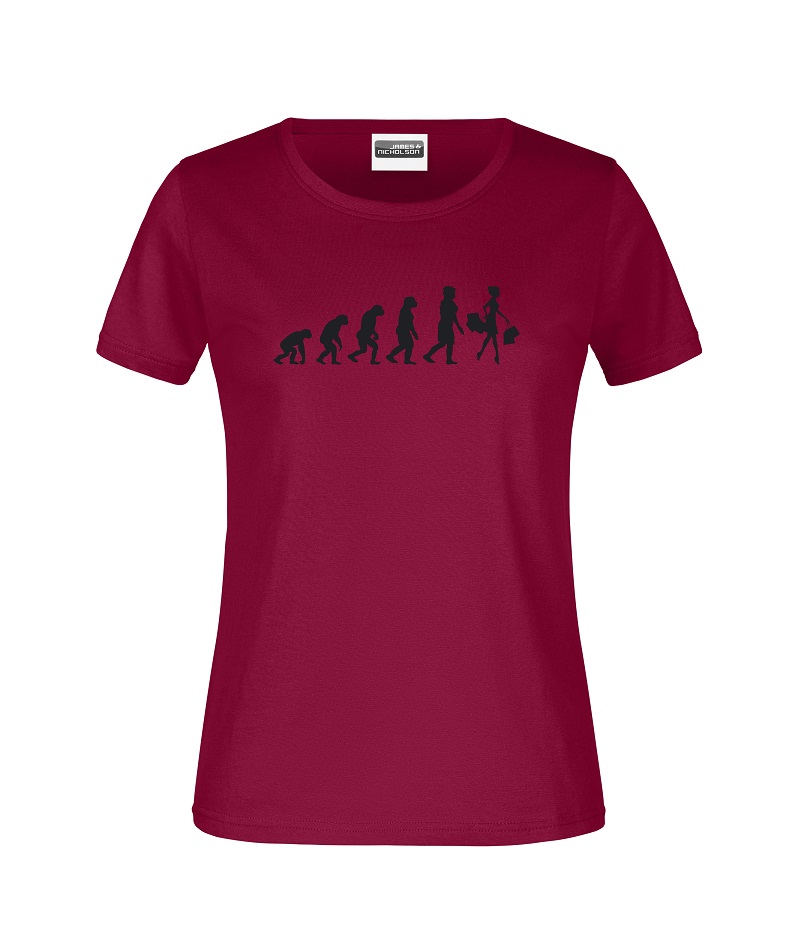 Damen-T-Shirt "Evolution"