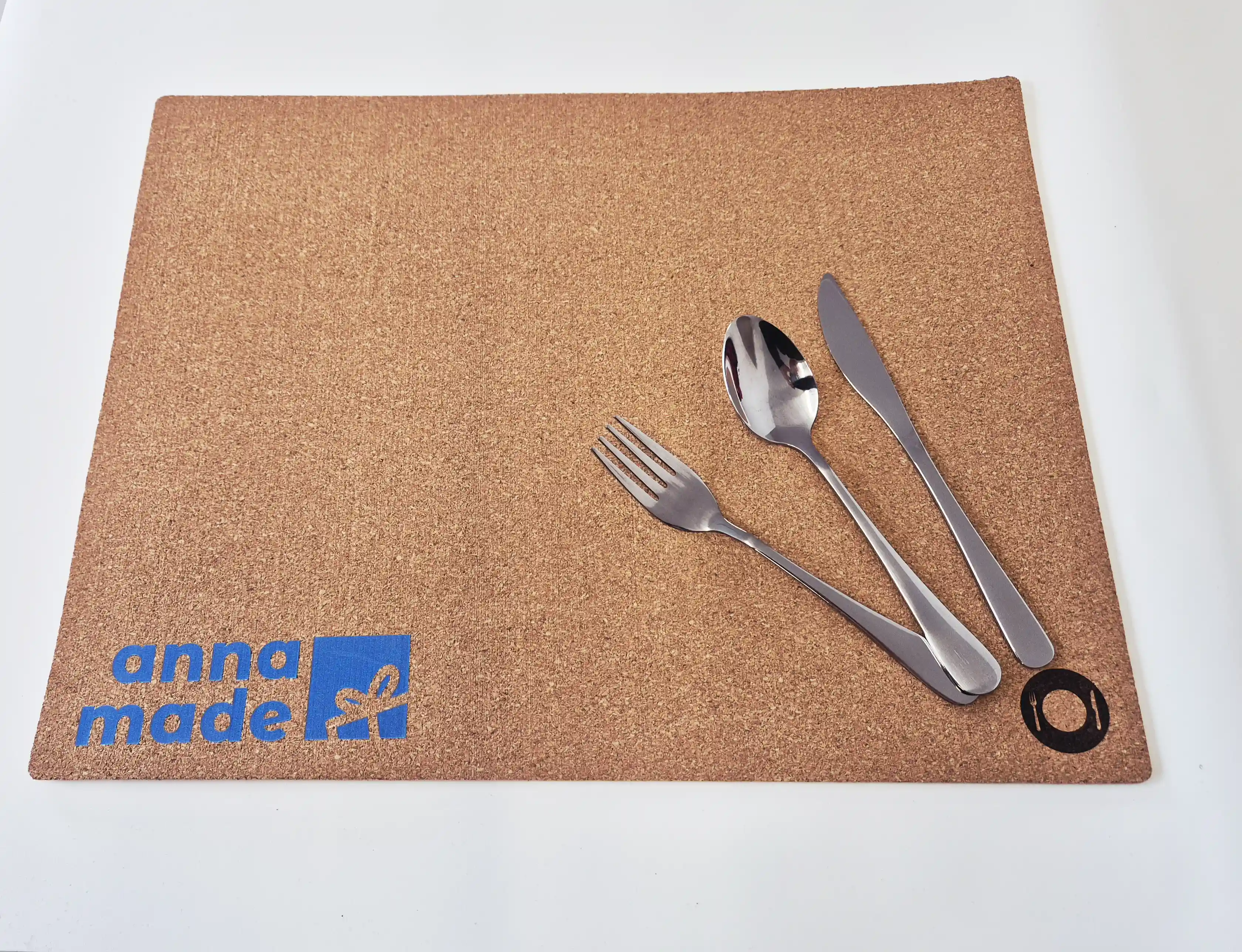 Platz-Set /Tisch-Set aus Kork mit Logo bedruckt