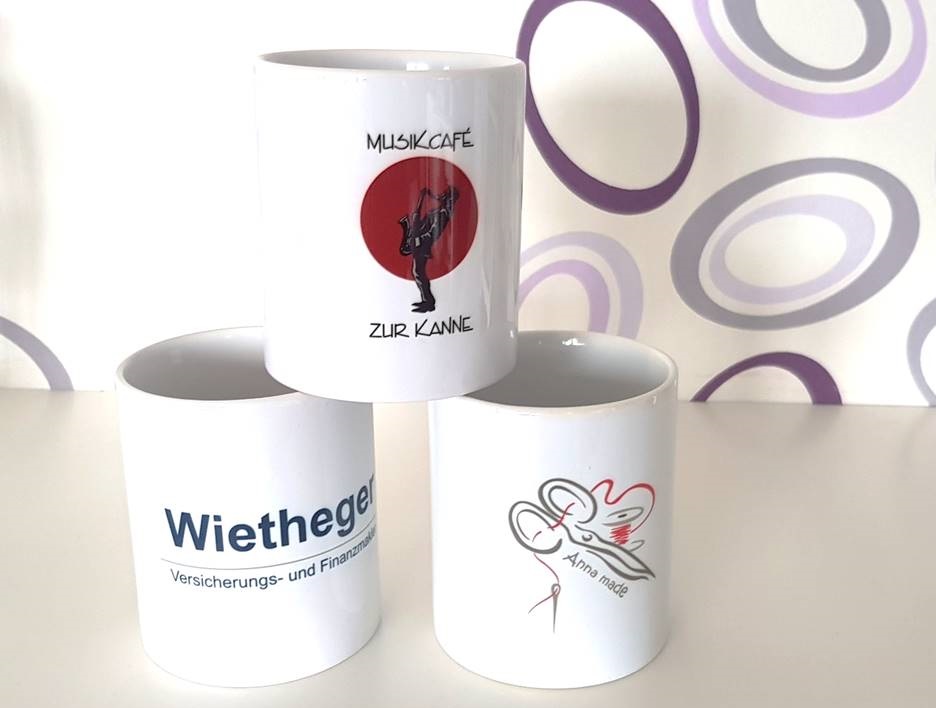 Tasse mit Logo