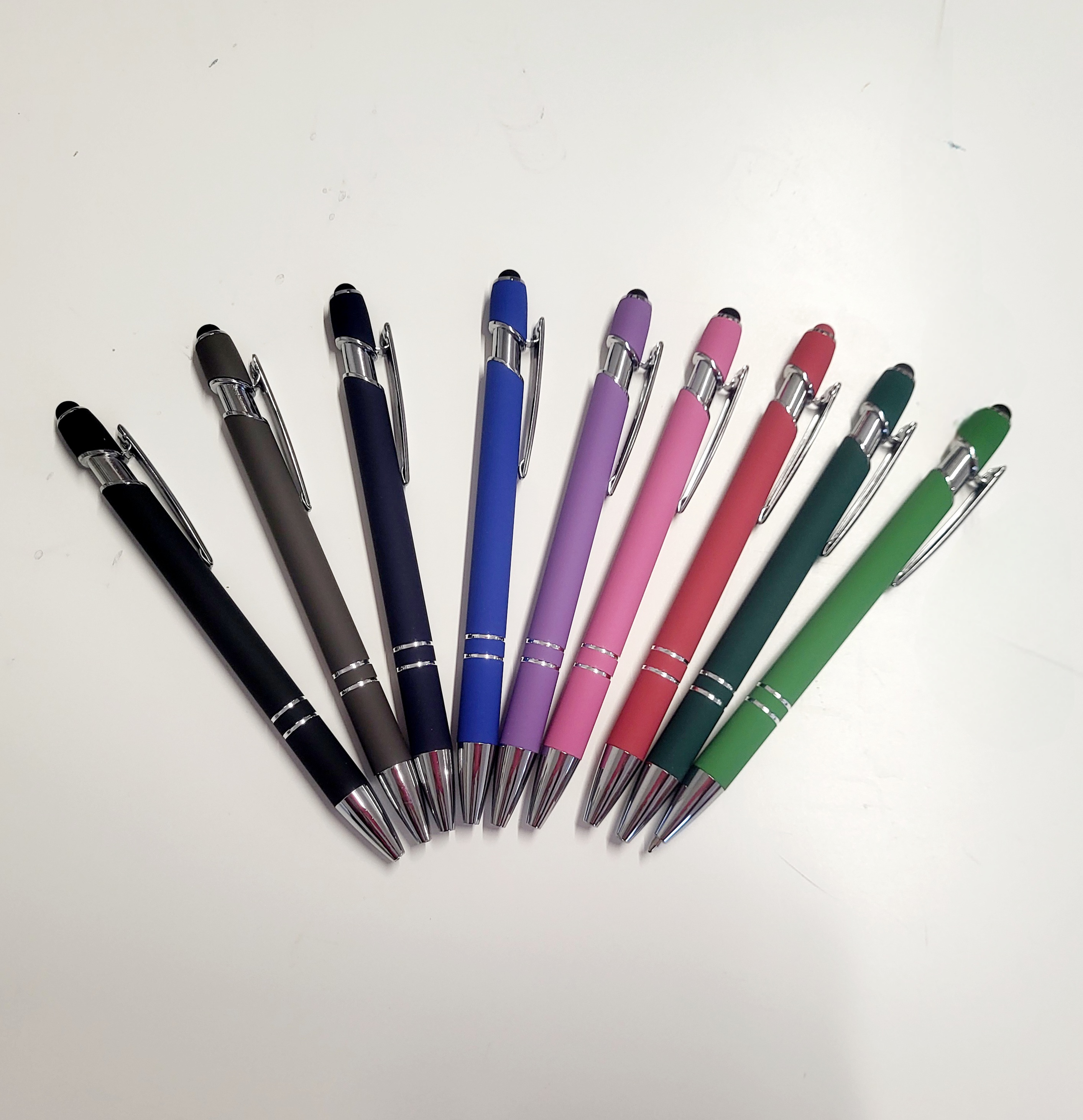 Kugelschreiber mit rutschfester Griffzone inkl. Gravur